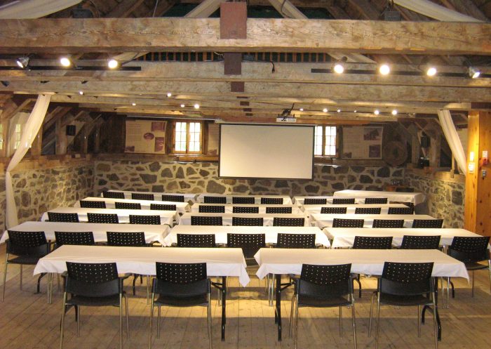 Location de salle pour évènement corporatif Moulin Michel, bécancour, trois-rivières, québec