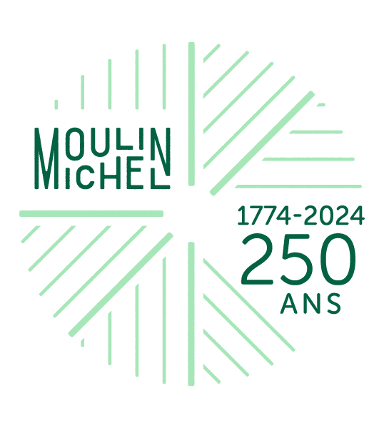 Logo 250 ans du Moulin Michel